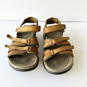 LL BEAN‎ Tan Boothbay Water Outdoor Sandals Womens 6 Gorpcore Hiking Camping